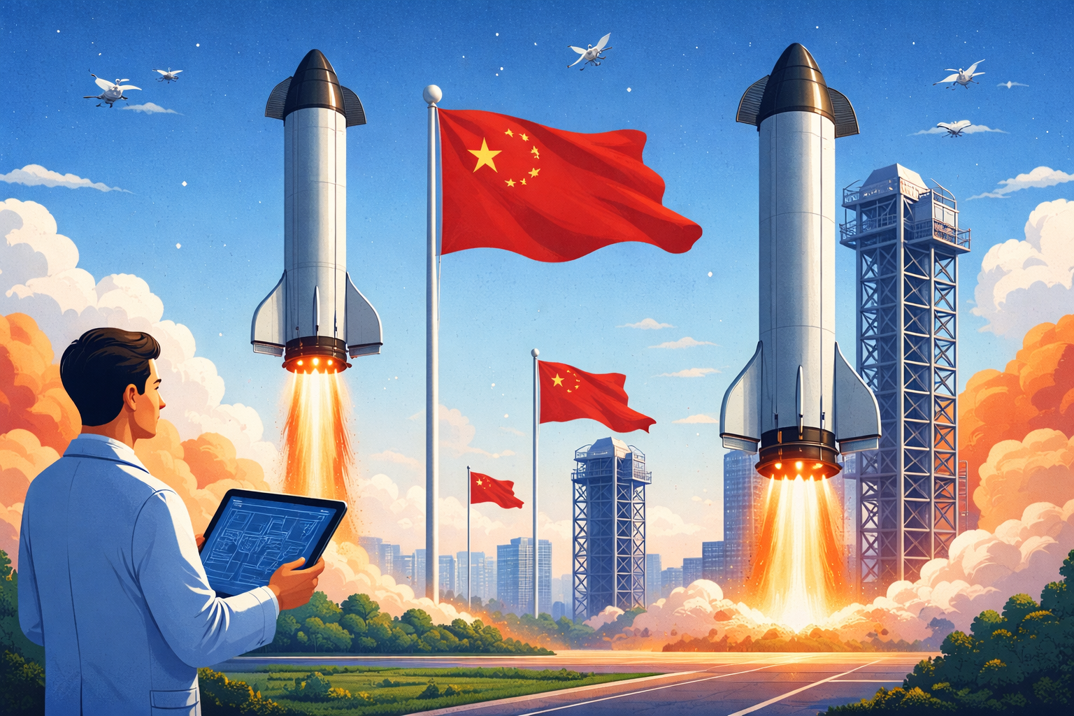 cohetes_reutilizables_chinos_spacex