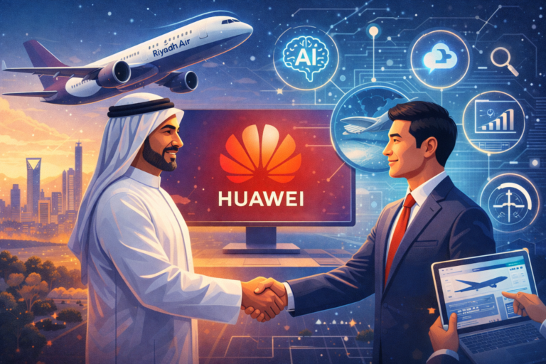 colaboracion_entre_riyadh_air_y_huawei